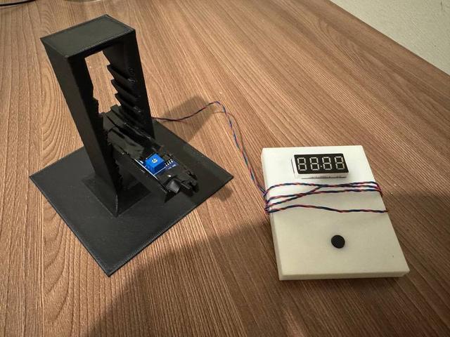 Shutter speed tester 3D model thumbnail
