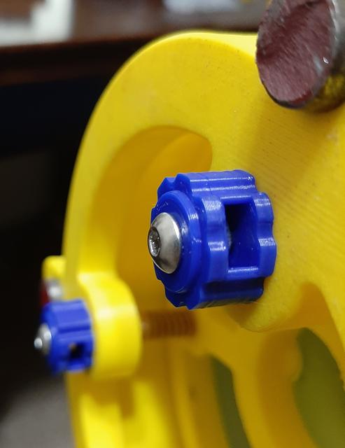 Hadley M4 knob with slot for nut 3D model thumbnail