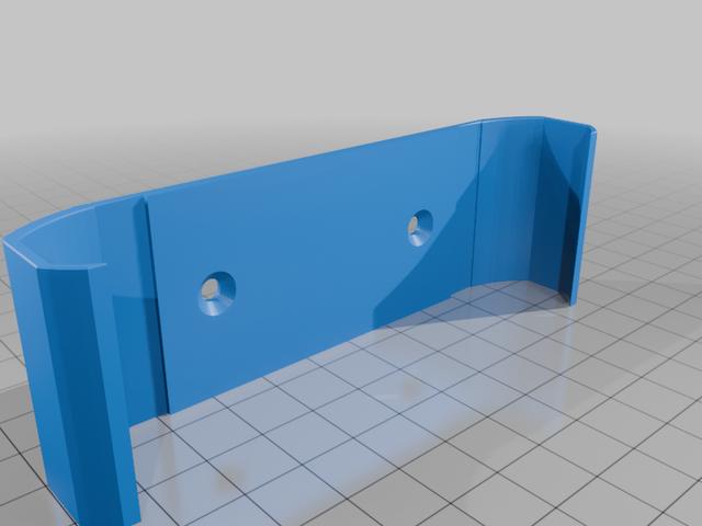 Ubiquiti UniFi USW Flex Mini switch mount 3D model thumbnail