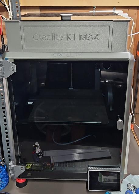 K1 max riser (tall) + BTT Smart Filament Sensor v2 3D model thumbnail