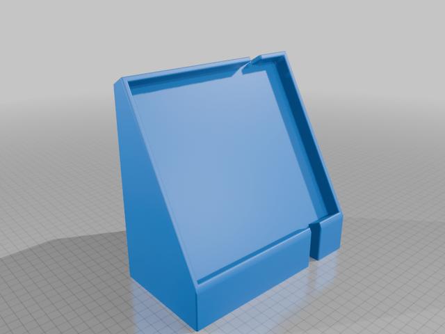 One Plus Nord CE3 Lite 5G houder-laadstation afgeronde randen maat aangepast afgeronde randen 3D model thumbnail