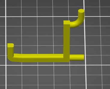 Longer Peg - 35mm 3D model thumbnail