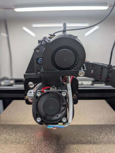 Remix  Ender 3 Fan Duct - Easy, Powerfull, Lightweight 3D model thumbnail
