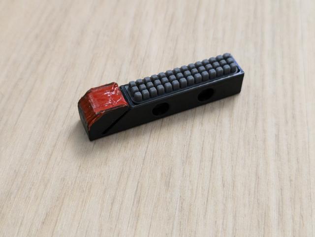 Gantry mounted nozzle brush (new version) refined 3D model thumbnail
