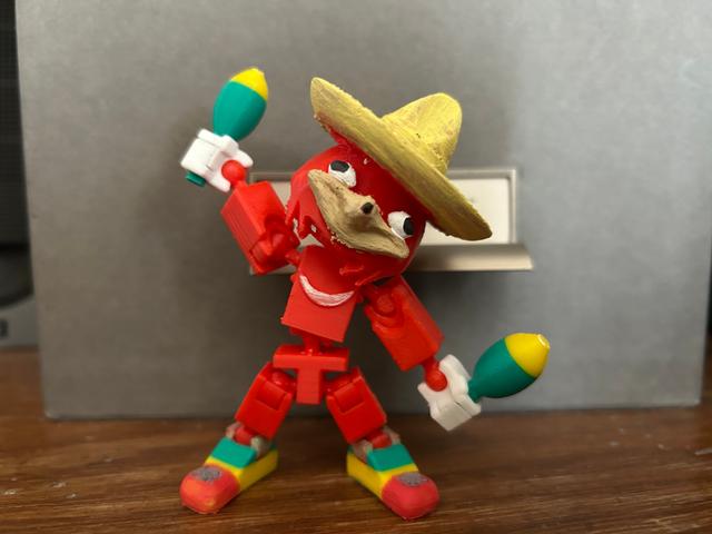 Mini 13 Mexican Knuckles (or sobrero knuckles) pack 3D model thumbnail