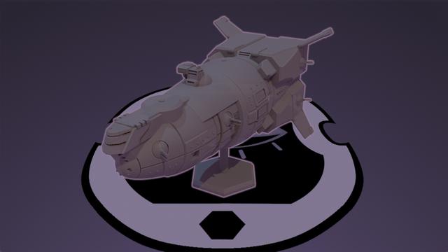 Narukami Destroyer 3D model thumbnail