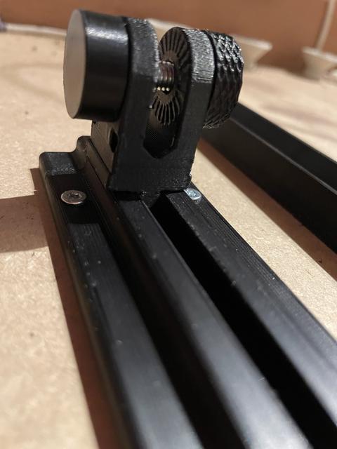 Rail link for articulating Raspberry Pi camera mount 3D model thumbnail