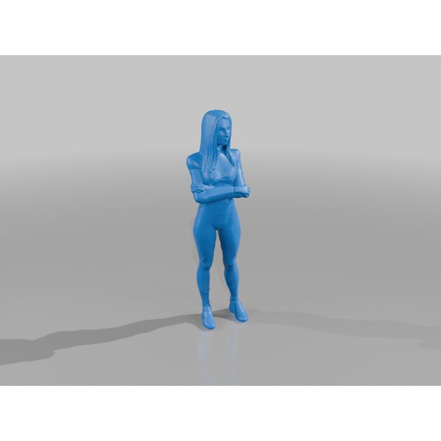 Seven of Nine from Star Trek picard  3D model thumbnail