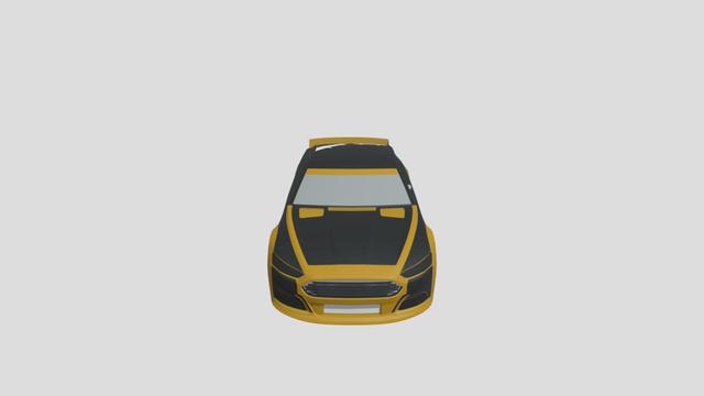 Ford-Fusion-Nascar for 3D-printing 3D model thumbnail