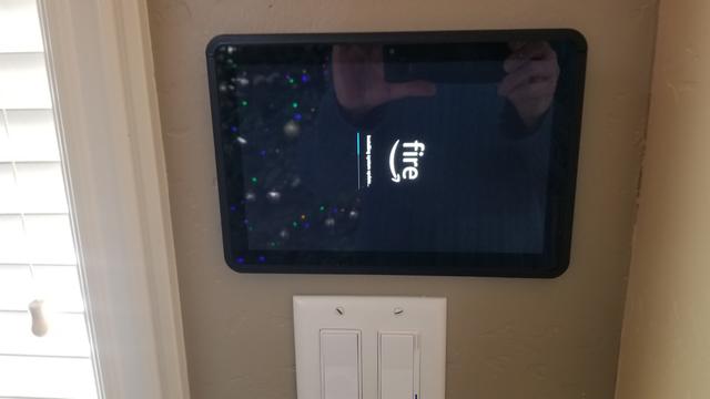 Top-Load Wall Mount for Fire Tablet HD 10 (11th Gen, 2021) 3D model thumbnail