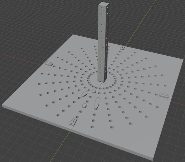 Blood Spatter Apparatus 3D model thumbnail