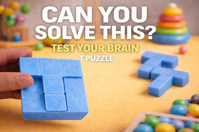 Six T Puzzle 3D model thumbnail
