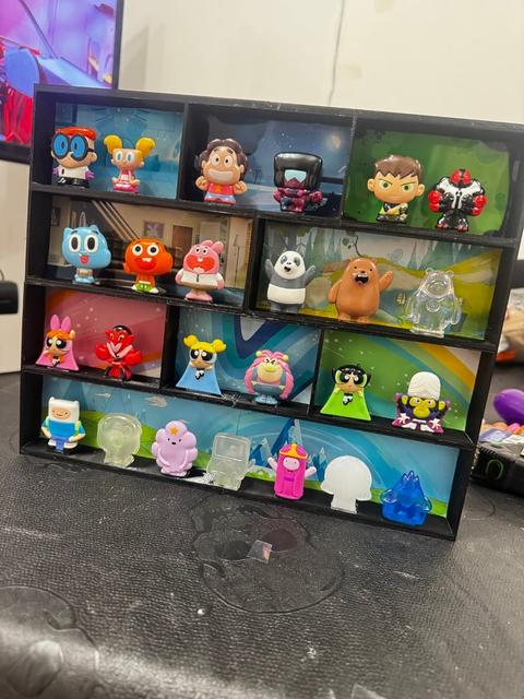 Cartoon Network Little Bites Display Shelf with Background Kit 3D model thumbnail