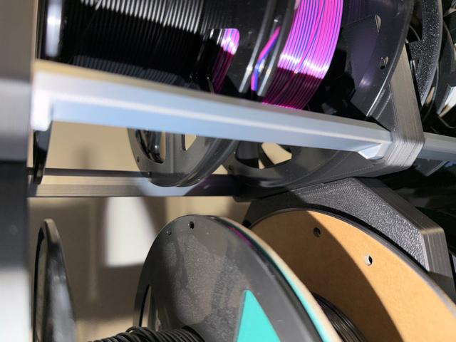Modular Filament Storage System Edited for 220mm and smaller printers 3D model thumbnail