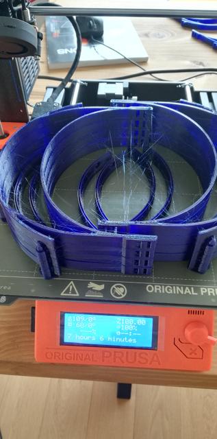 UPDATED 12mm x 4-Stacked with Ladder Locks, 0.3mm Layer Height 3D model thumbnail