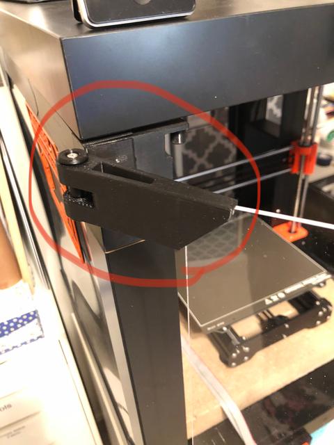 Lack Folding Door without rails using existing pocket door leg supports 3D model thumbnail