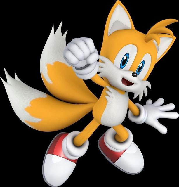 Tails figure head- Sonic the Hedgehog 3D model thumbnail