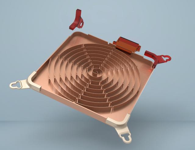 Bambu Lab P1S Top LED Light Box 3D model thumbnail