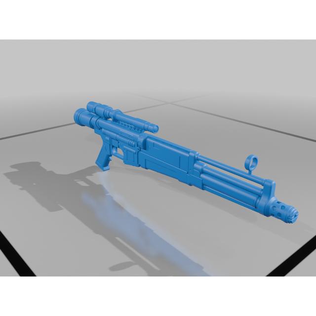 KotOR Remake Blaster Rifle 3D model thumbnail