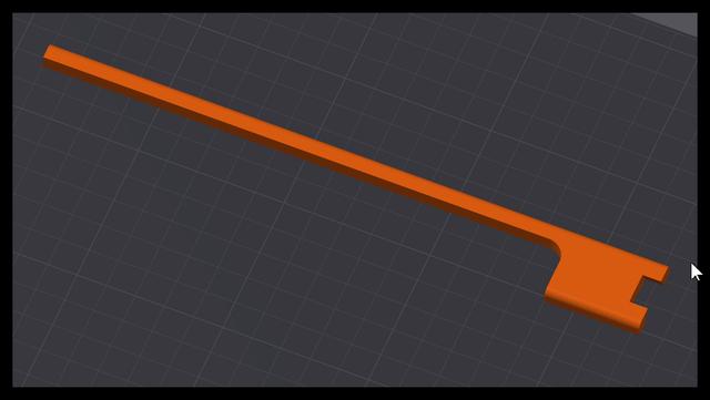 Resized indicator for self-watering planter (for taller plants) 3D model thumbnail