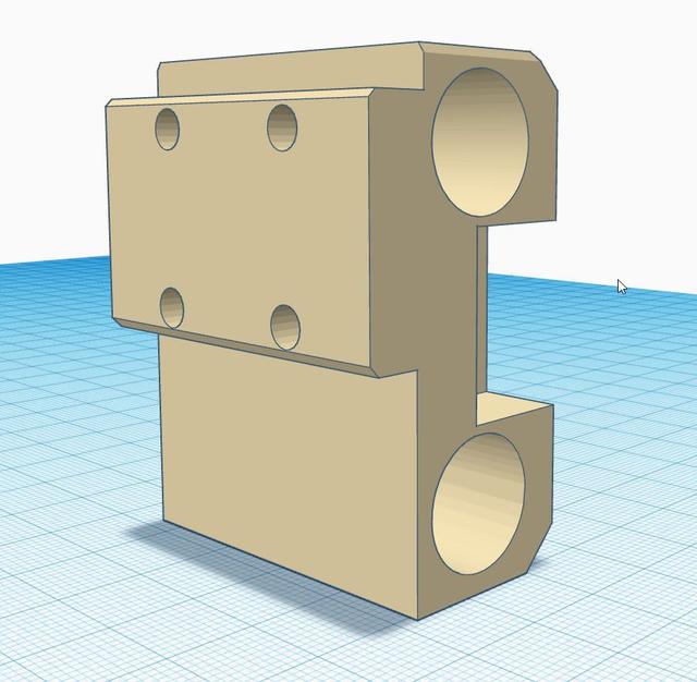 Ender 3 NG (Beta) X Carriage for Voron TAP 3D model thumbnail
