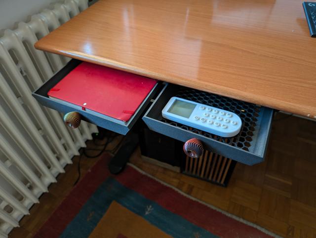 Under Desk Drawer - Prusa MK4 3D model thumbnail