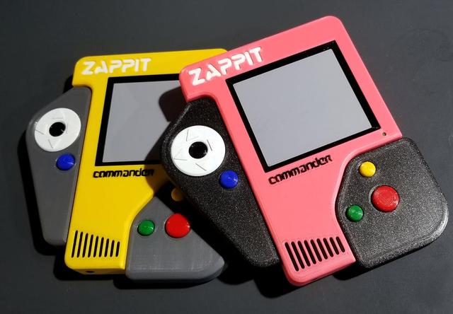 ZAPPIT Commander Game Console - End of Watch by Stephen King  3D model thumbnail