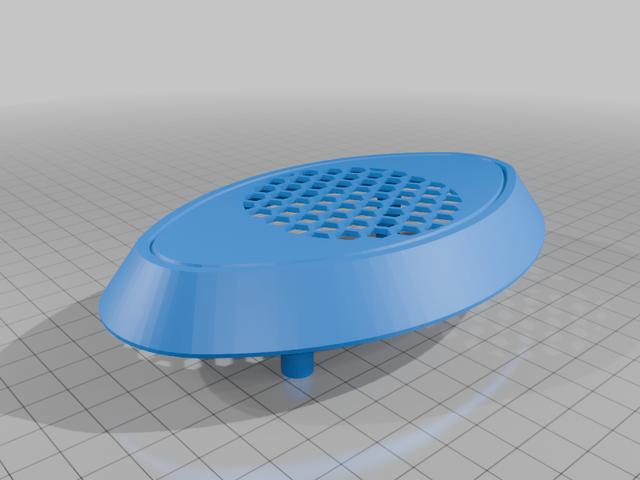 Rover 75 HK grill 3D model thumbnail