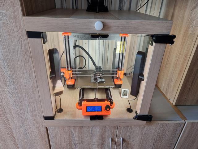 Prusa Lack Enclosure Sliding Doors (without the rail) 3D model thumbnail