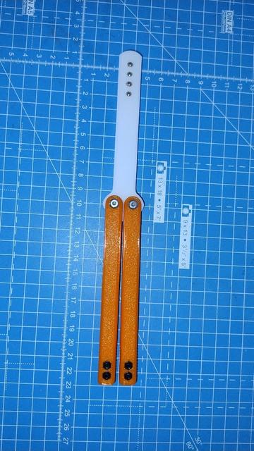 Plastibuddy V1 - [Balisong] 3D model thumbnail