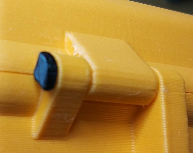 SBox for MINI - hinge axis pin / peg 3D model thumbnail