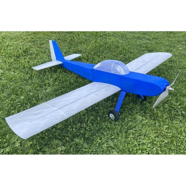 Charliet RC Plane for Sports & Aerobatic Flying - 3D Printed 3D model thumbnail
