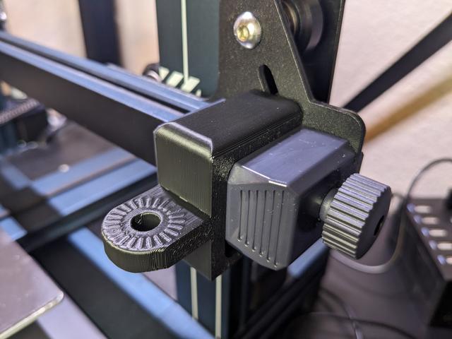 Neptune 3 Pro Z Axis Camera Mount 3D model thumbnail
