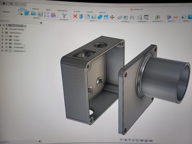 Pastamatic power box 3D model thumbnail