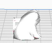 Fred the frog tyre valve/dust cap 3D model thumbnail