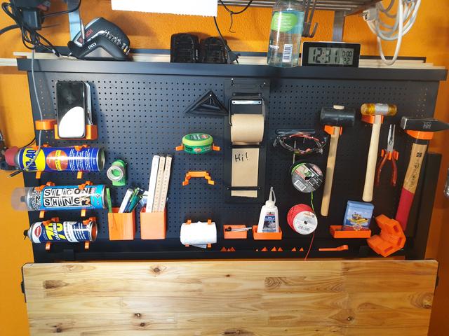 Pegstr - Pegboard Wizard for 15mm/4mm boards 3D model thumbnail