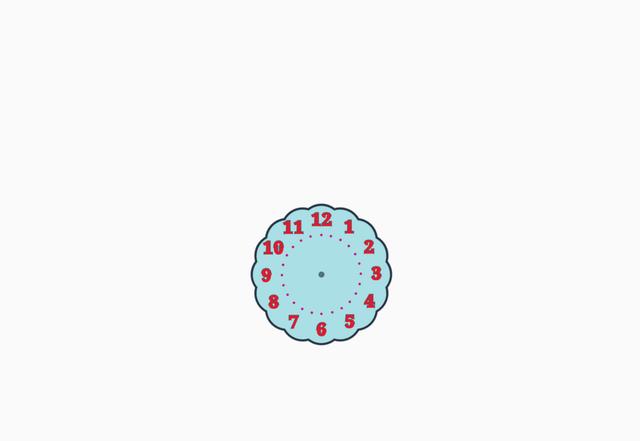 Simple Clock Face 2 3D model thumbnail