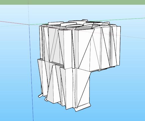 Lucky 13 Abstract Head 3D model thumbnail