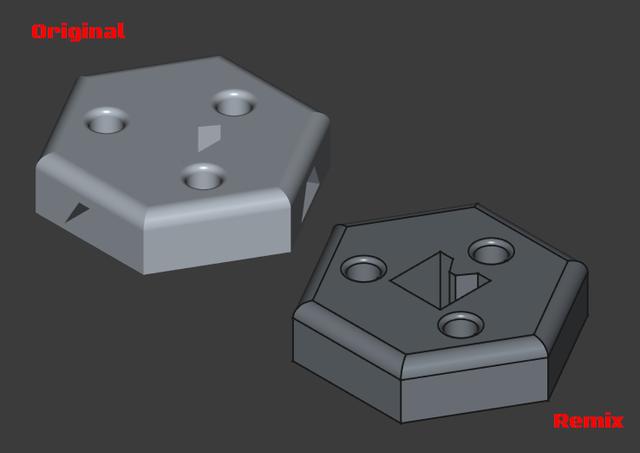 Base Without Leg Holes - Fully 3D Printed Heat Set Press 3D model thumbnail
