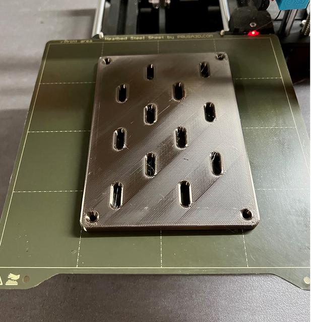 X-Small (4 x 6) pegboard (Skadis compatiable) - Fits PrusaMini 3D model thumbnail
