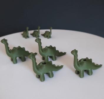 Cute Dino Bead 3D model thumbnail