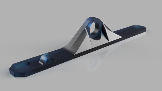 EnXLosure - ESP32-CAM SMA Antenna mount 3D model thumbnail