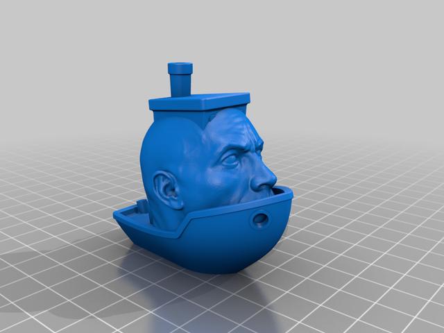 RockBenchy (Bench Rock) 3D model thumbnail
