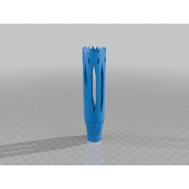 16 mm scar muzzle 3D model thumbnail