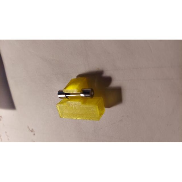 IEC 320 C14 fuse holder 3D model thumbnail