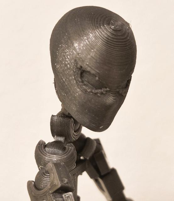 Lucky 13 Spiderman head 3D model thumbnail