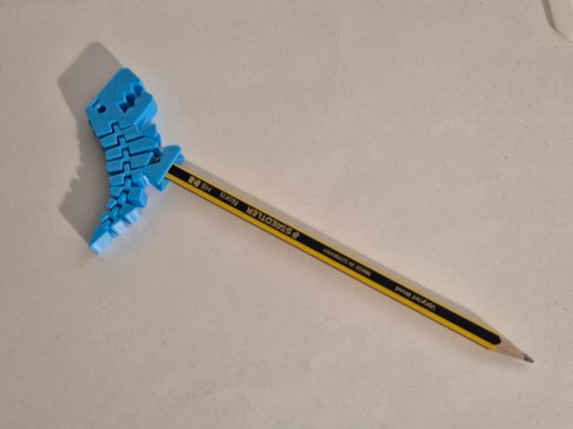 Flexi Rex for Pencil 3D model thumbnail
