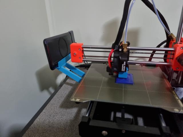 Phone / Camera mount for Prusa Mini 3D model thumbnail