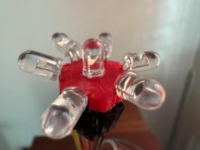 IR Blaster LED Frame/Holder 3D model thumbnail