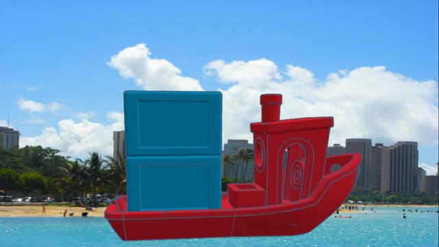 3D CARGO BENCHY 3D model thumbnail